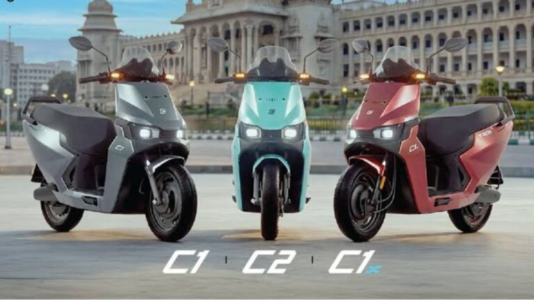 India's First AI Powered E3 Trion Electric Scooter