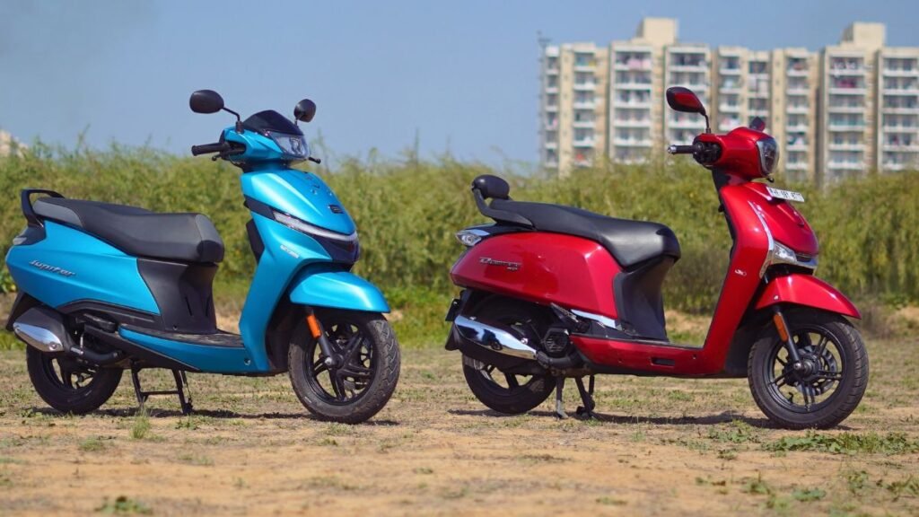TVS Beats Honda in July