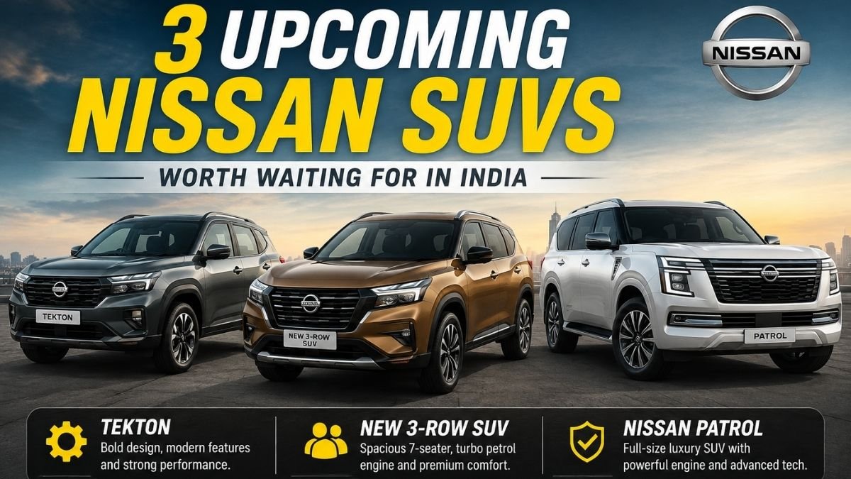 3 Upcoming Nissan SUVs in India