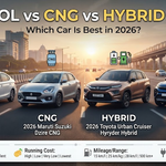 Petrol vs CNG vs Hybrid vs EV