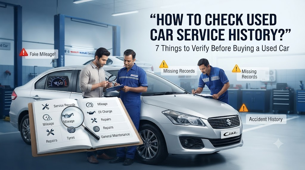 How to Check Used Car Service History
