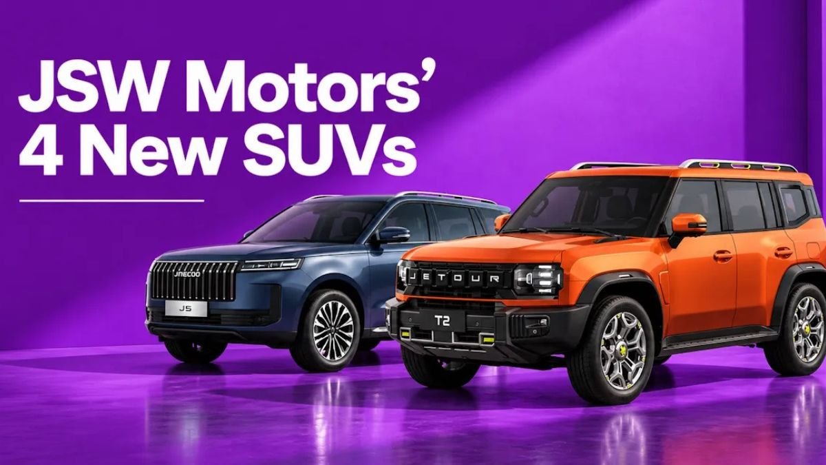 JSW Motors Plans 15 Electric Cars, First Launch In 2026