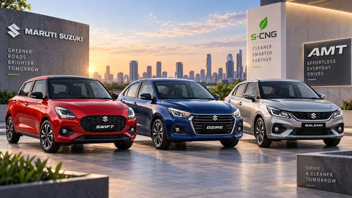 Maruti Swift, Dzire & Baleno CNG