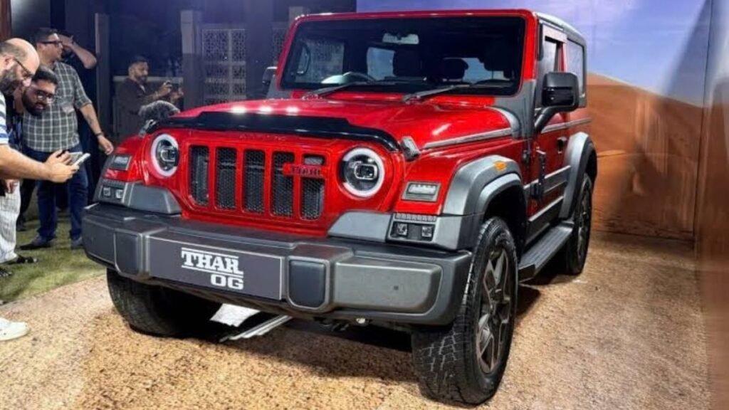 New Mahindra Thar OG