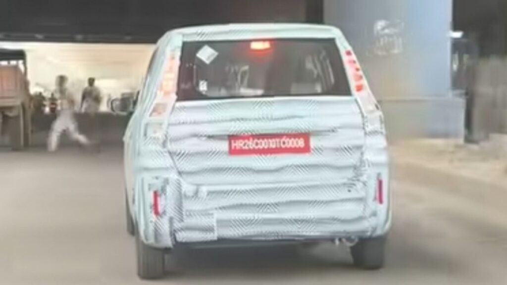 New Maruti Wagon R Spotted Testing