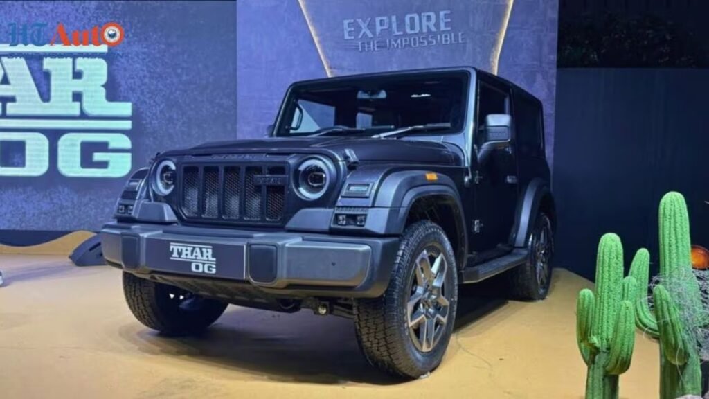 New Mahindra Thar OG