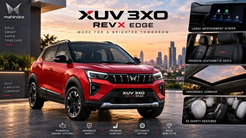 Mahindra XUV 3XO REVX Edge Launch