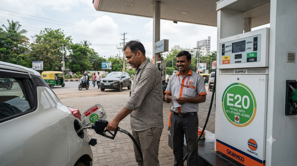 E20 Petrol in India 2026