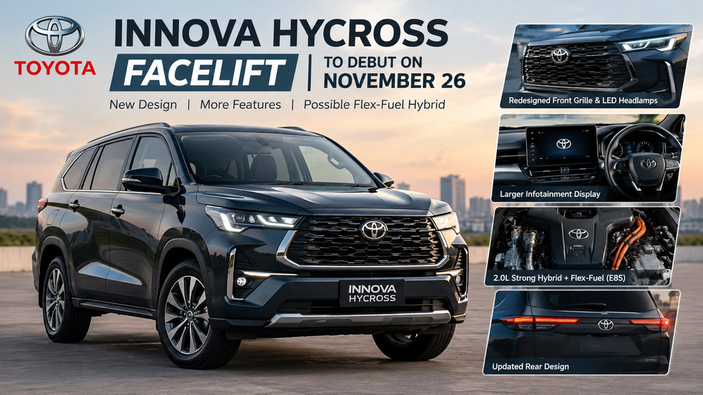 Toyota Innova Hycross facelift