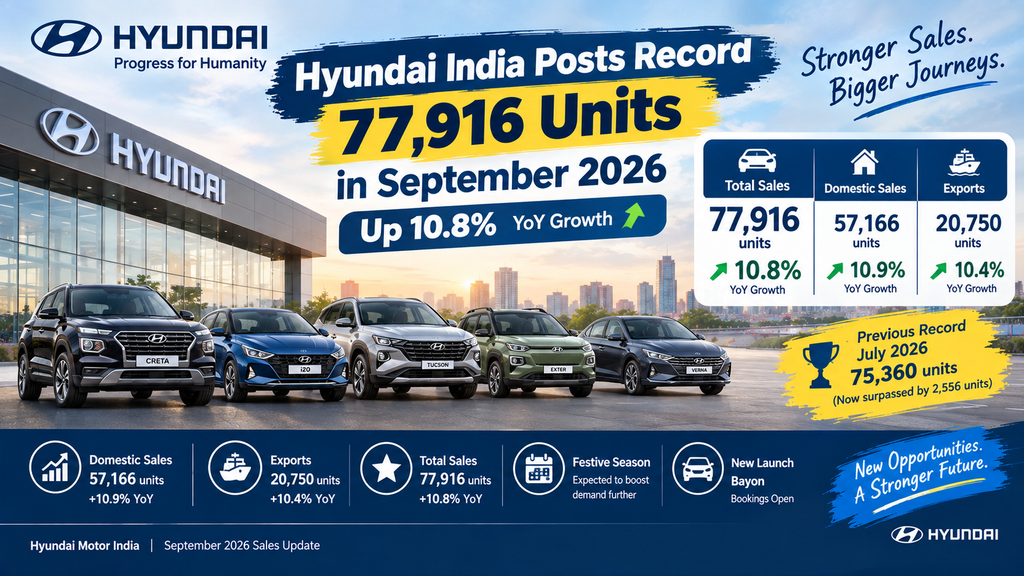 Hyundai September 2026 Sales