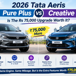 Tata Aeris Pure Plus vs Creative