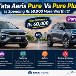 Tata Aeris Pure Vs Pure Plus
