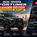 2026 Toyota Fortuner Leader Edition