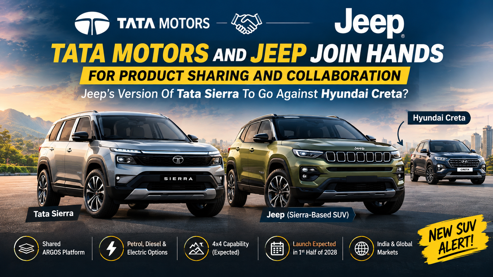 Tata Motors and Jeep Collaboration: What Has Been Announced?