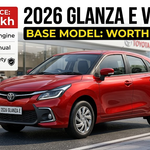 2026 Toyota Glanza E Variant