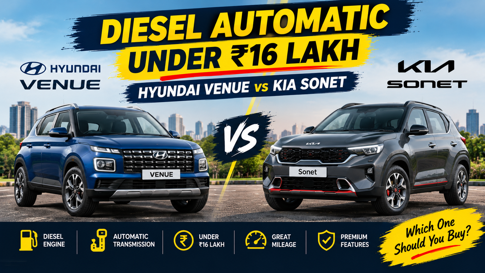 Diesel Automatic Under 16 Lakh